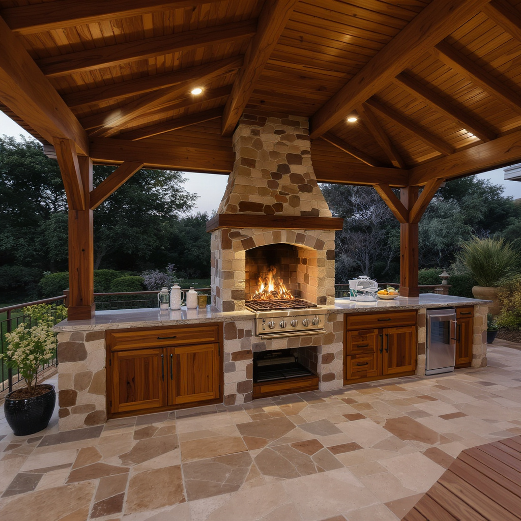 Val de Vie Outdoor Kitchen